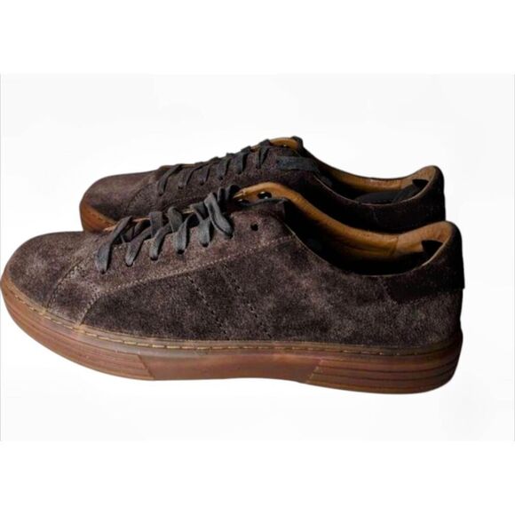 JOHNSTON & MURPHY Pascal Suede Low Top Sneakers Size 9M - Picture 2 of 6